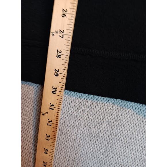 Levis Henley Sweater Mens Large Black Lightweight Textured Stressed Casual - Picture 11 of 12